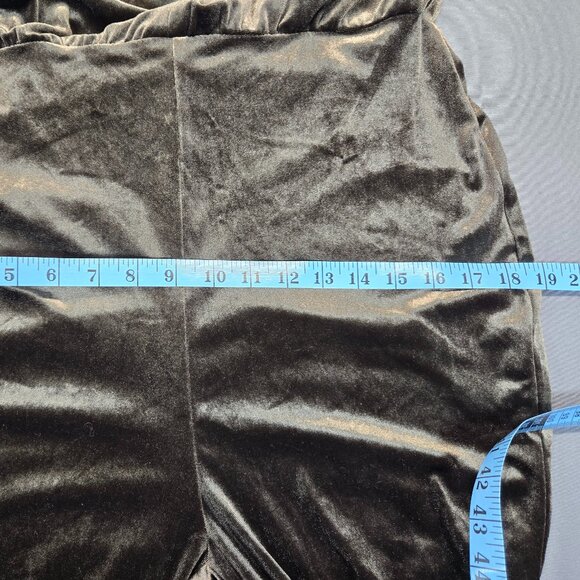 HOMMAGE Velvet Jumpsuit – Women’s Size Large – Long Sleeve Mesh V-Neck - Picture 13 of 13